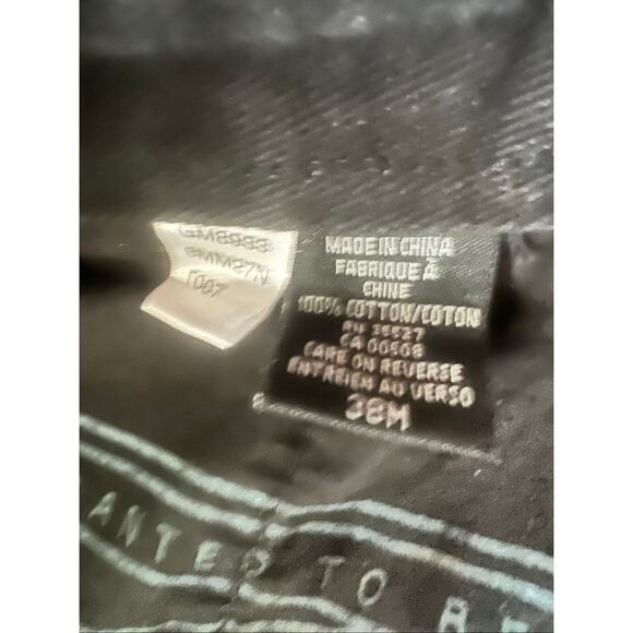 Marithe + Francois Girbaud Black Blue Shuttle Utility Cargo Pants 38 x 34 - Picture 4 of 8